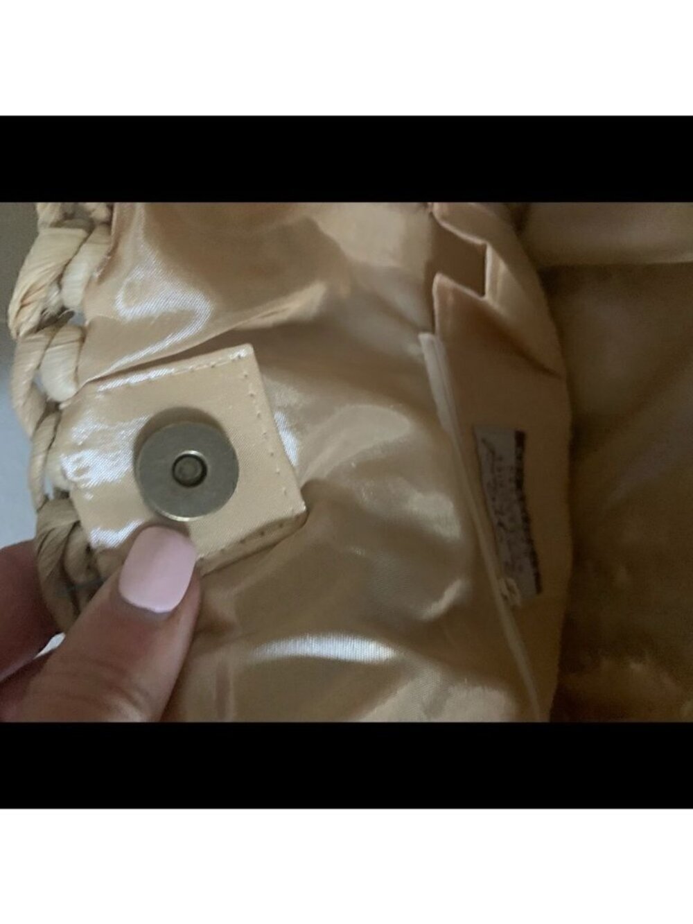 Sun ‘N’ Sand Brown and Tan Straw Shoulder Bag Tote Purse NWT - Picture 3 of 14